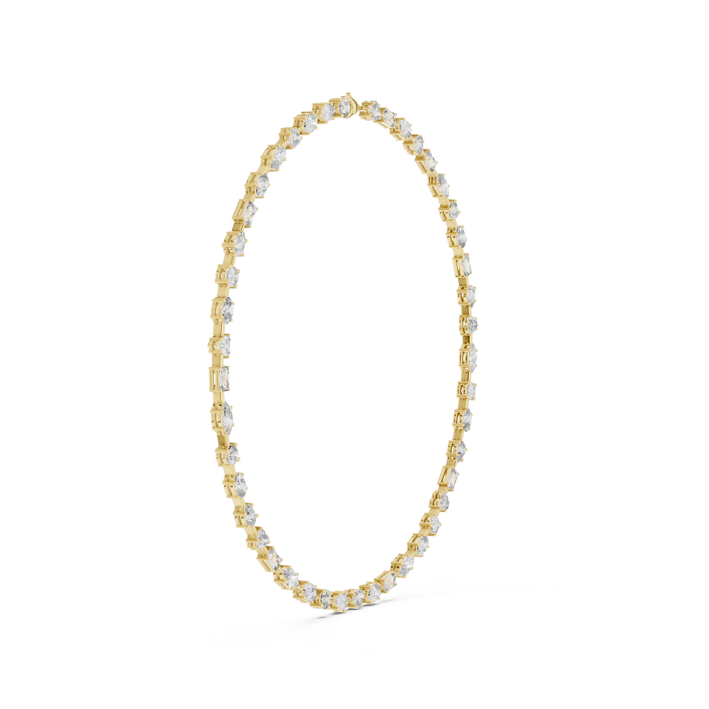 Eclipse Brilliance Chain | Signature Diamond System | Three Tone Legacy Luxury Statement