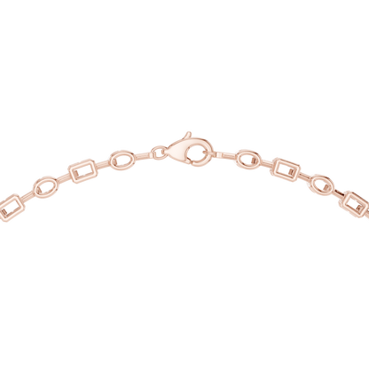 Palatial Emerald Diamond Necklace | Luxury Geometry Gold Chain | High Fashion Bridal Investment Jewelry