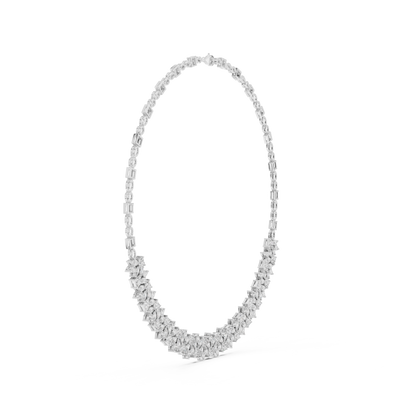 Opulent Designer Diamond Necklace - Majestic Bridal Diamond Necklace - Ultra Luxury Diamond Statement Necklace - Royal Diamond Elegance Necklace