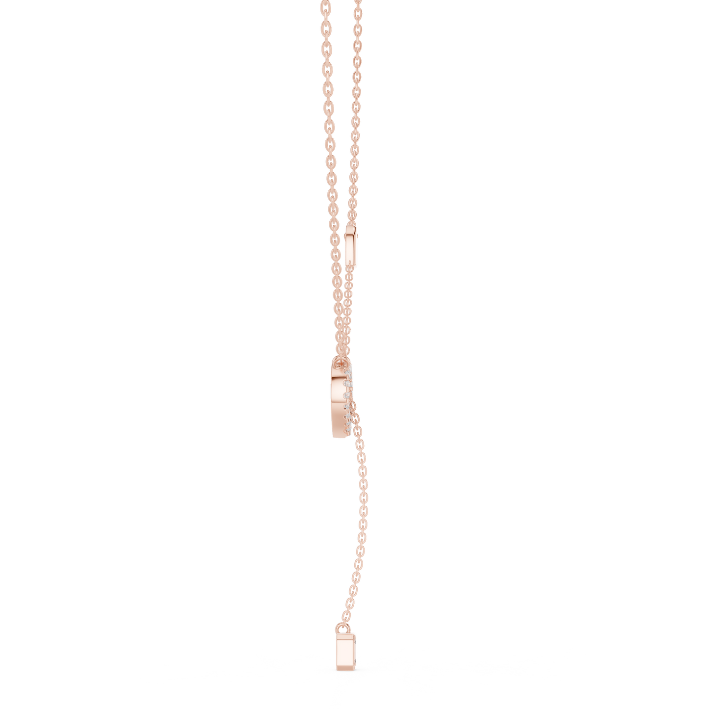 Runway Ready Heart Necklace | Bold Diamond Gold Design | Made For Unforgettable Power Moments