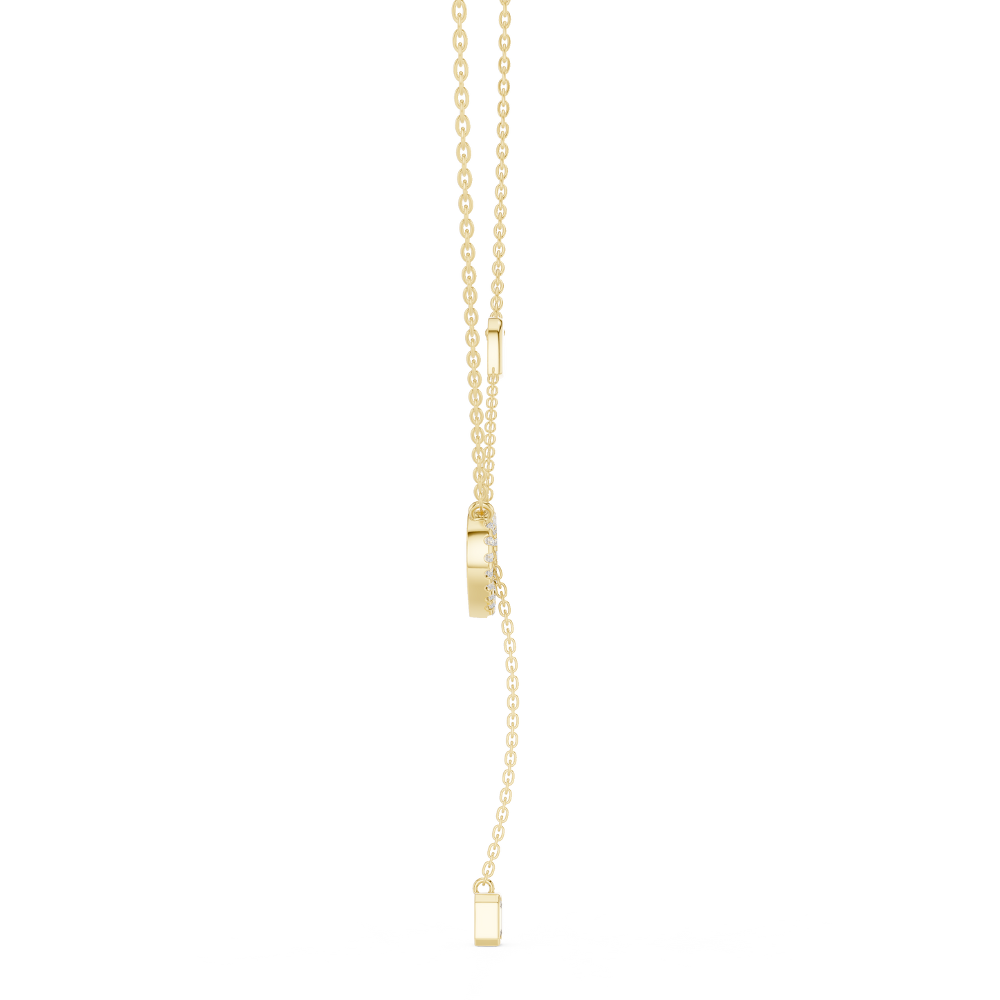 Runway Ready Heart Necklace | Bold Diamond Gold Design | Made For Unforgettable Power Moments