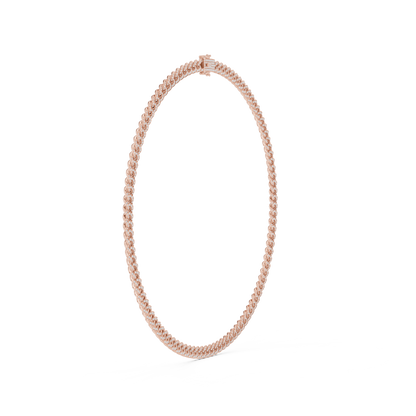 Frosted gold Cuban necklace | rare symmetry defines elite taste | power elegance fused flawlessly forever