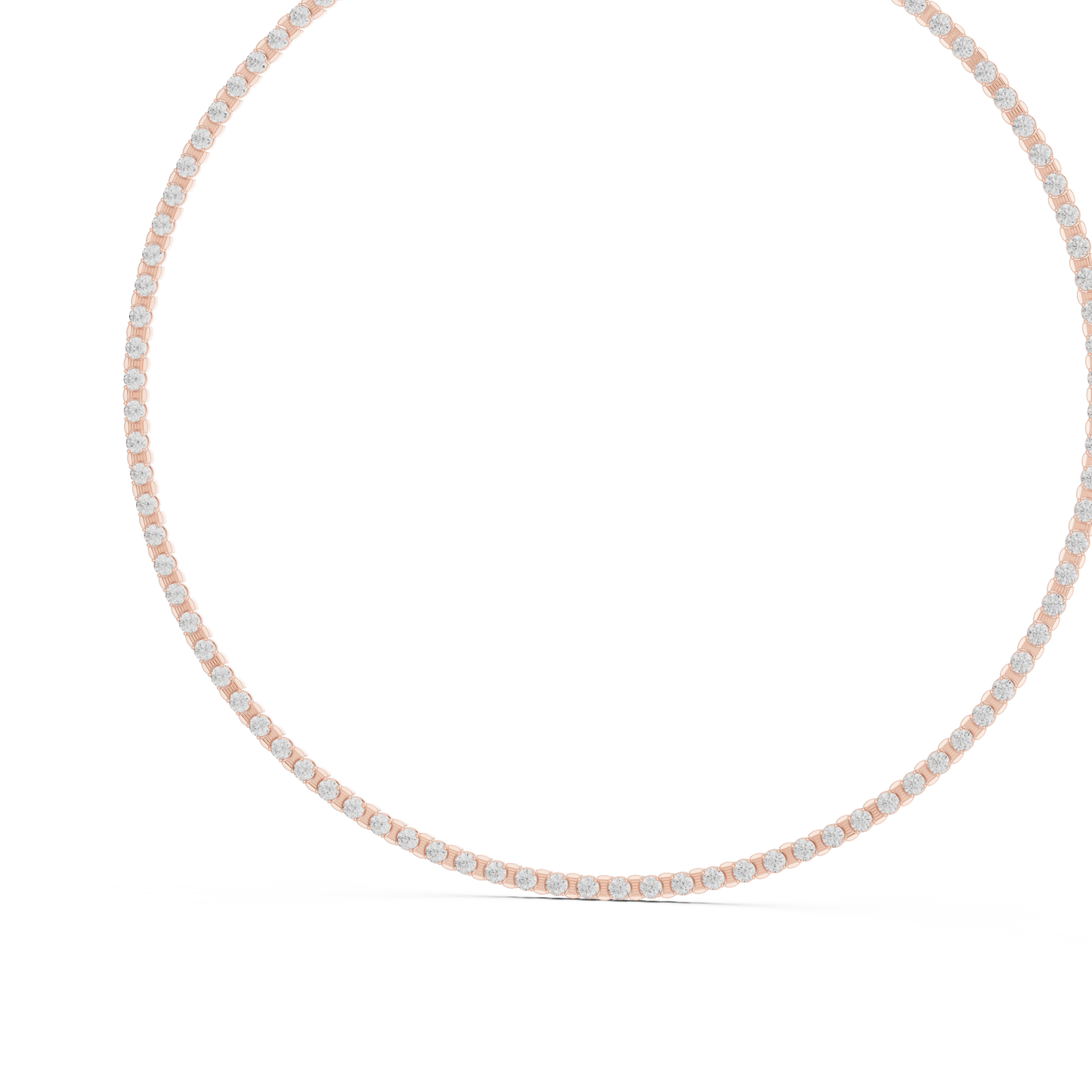 Sophisticated shine pure diamonds -  Luxury crafted with precision -  A timeless necklace worth owning