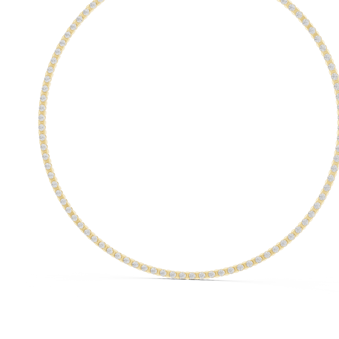 Sophisticated shine pure diamonds -  Luxury crafted with precision -  A timeless necklace worth owning