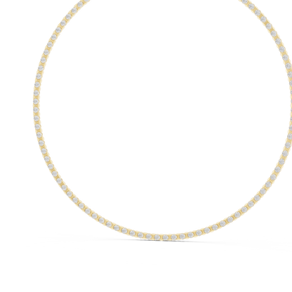 Sophisticated shine pure diamonds -  Luxury crafted with precision -  A timeless necklace worth owning