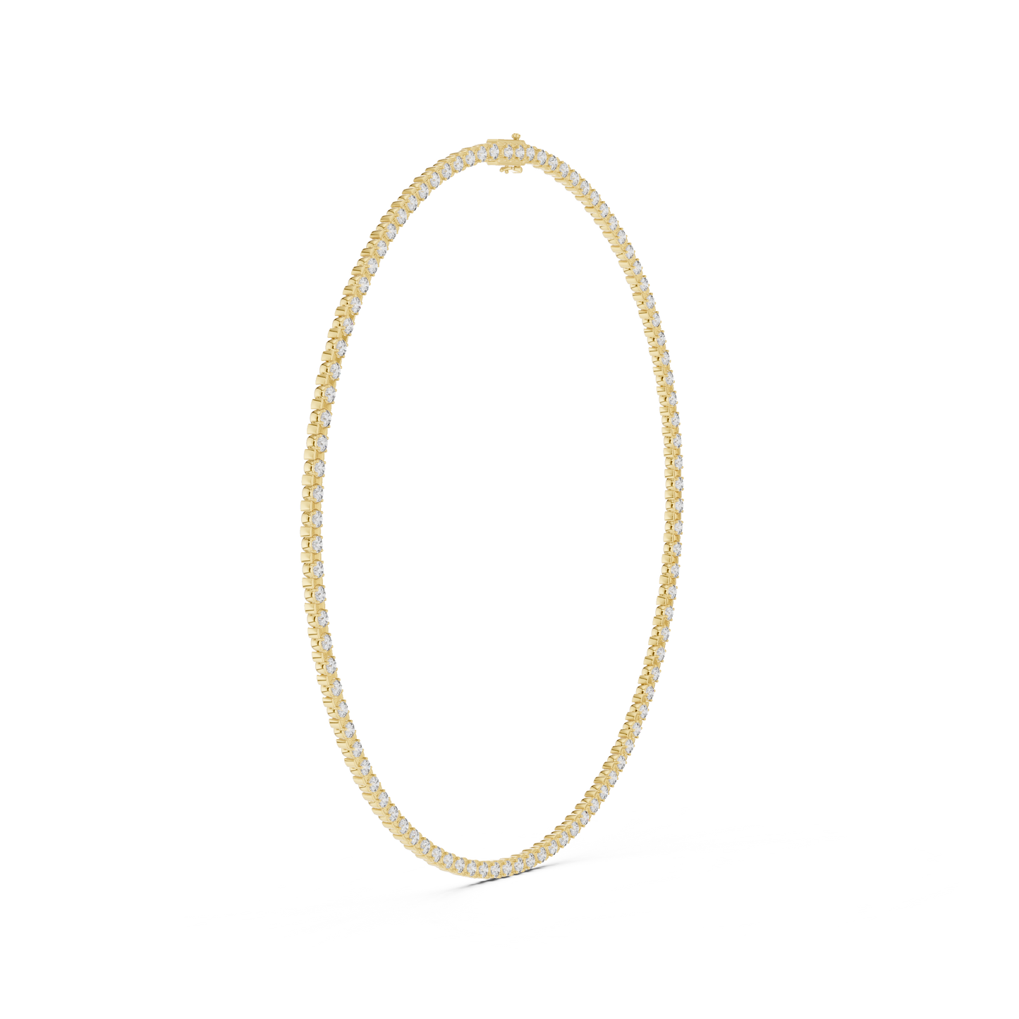 Sophisticated shine pure diamonds -  Luxury crafted with precision -  A timeless necklace worth owning