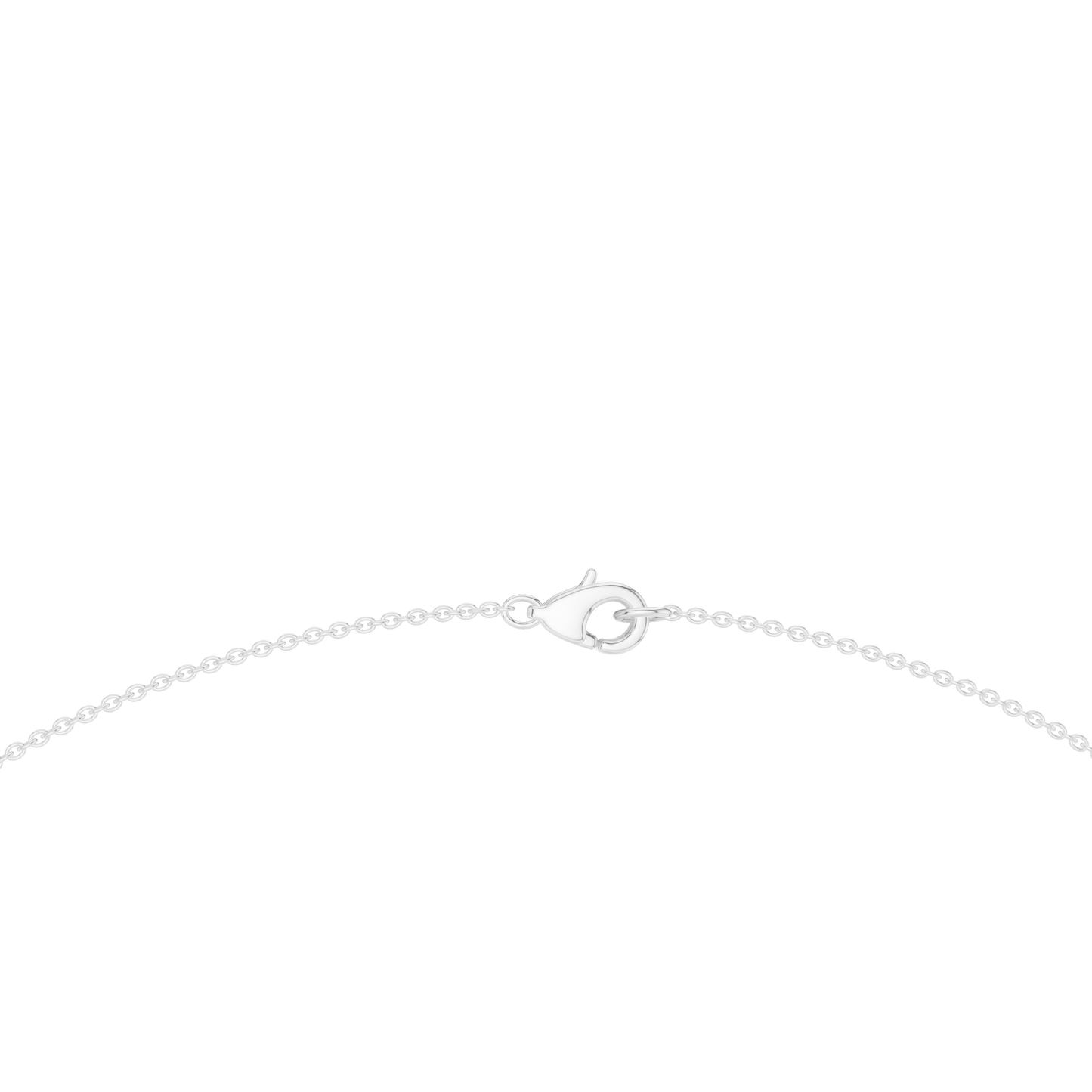 Whispering Radiance Diamond Chain - Pure Silver Fine Art - Elegant Statement Crafted For Modern Royalty