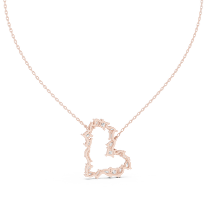 Supreme Heart Diamond | Crafted Love Pendant | Exclusive Fine Jewelry Necklace