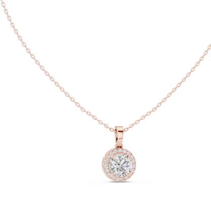 Brilliant diamond pendant - Luxury crafted perfection - Wear elegance that lasts forever