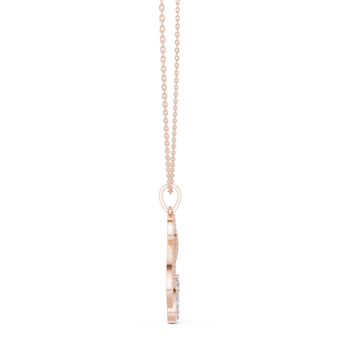 Unmatched brilliance royal charm | Elegant diamond necklace | Perfect symbol of eternal love