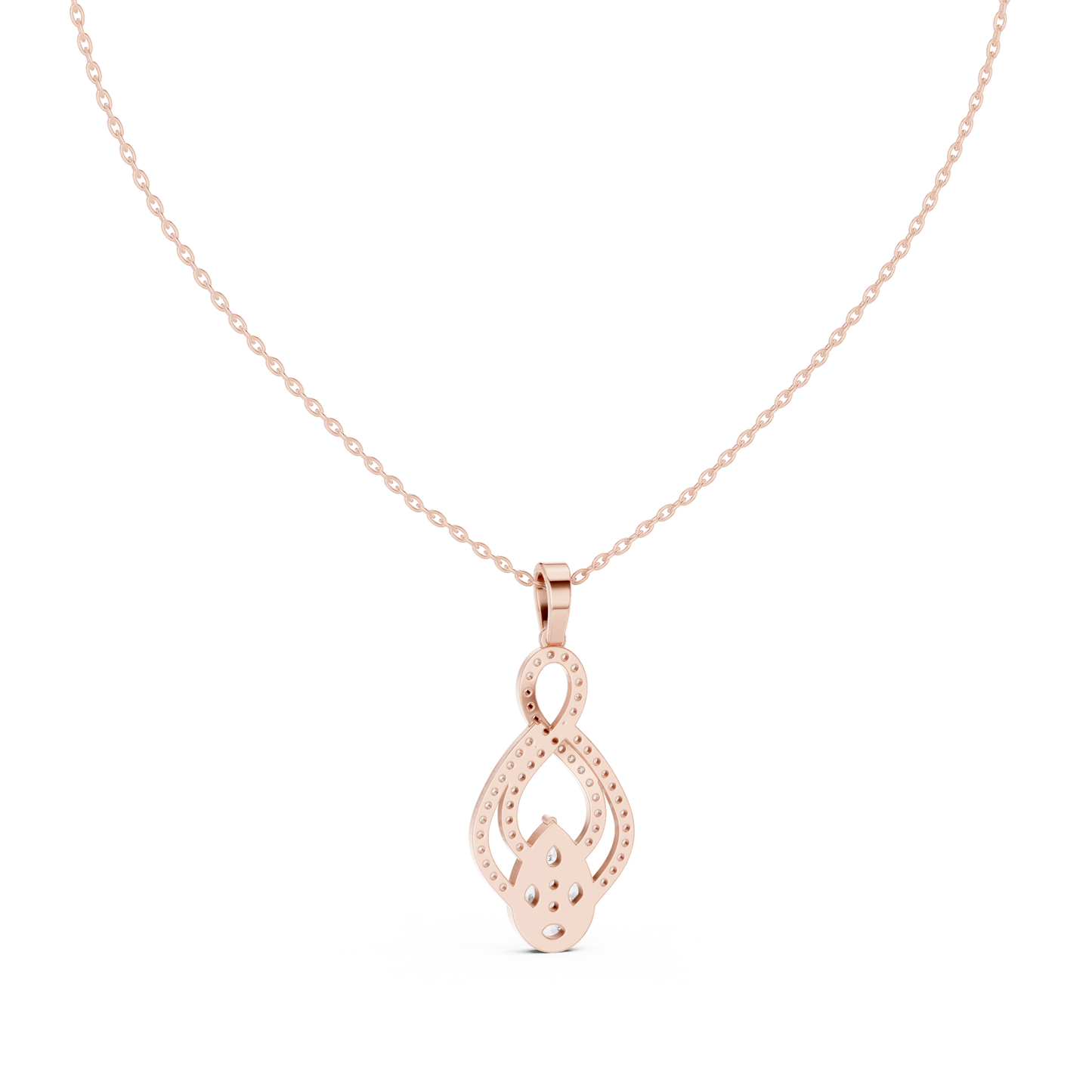 Unmatched brilliance royal charm | Elegant diamond necklace | Perfect symbol of eternal love