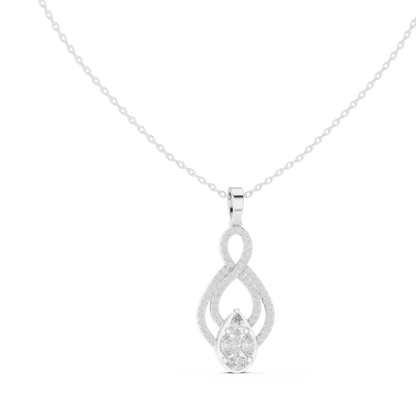 Unmatched brilliance royal charm | Elegant diamond necklace | Perfect symbol of eternal love