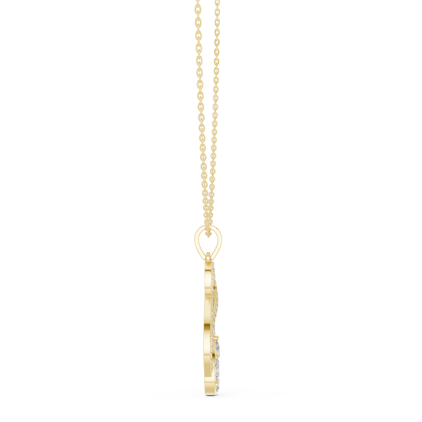 Unmatched brilliance royal charm | Elegant diamond necklace | Perfect symbol of eternal love