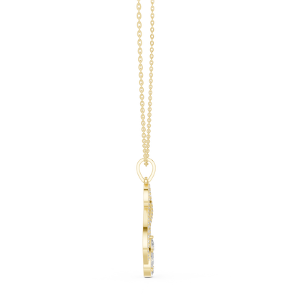 Unmatched brilliance royal charm | Elegant diamond necklace | Perfect symbol of eternal love