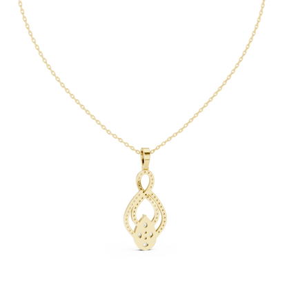 Unmatched brilliance royal charm | Elegant diamond necklace | Perfect symbol of eternal love