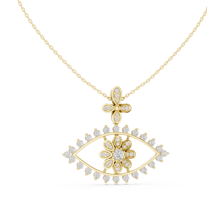 Sacred Eye Jewelry - Crafted With Diamonds - Luxury Meets Spiritual Power -Divine Eye Necklace - Symbol Of Strength - Elegance That Guards Forever