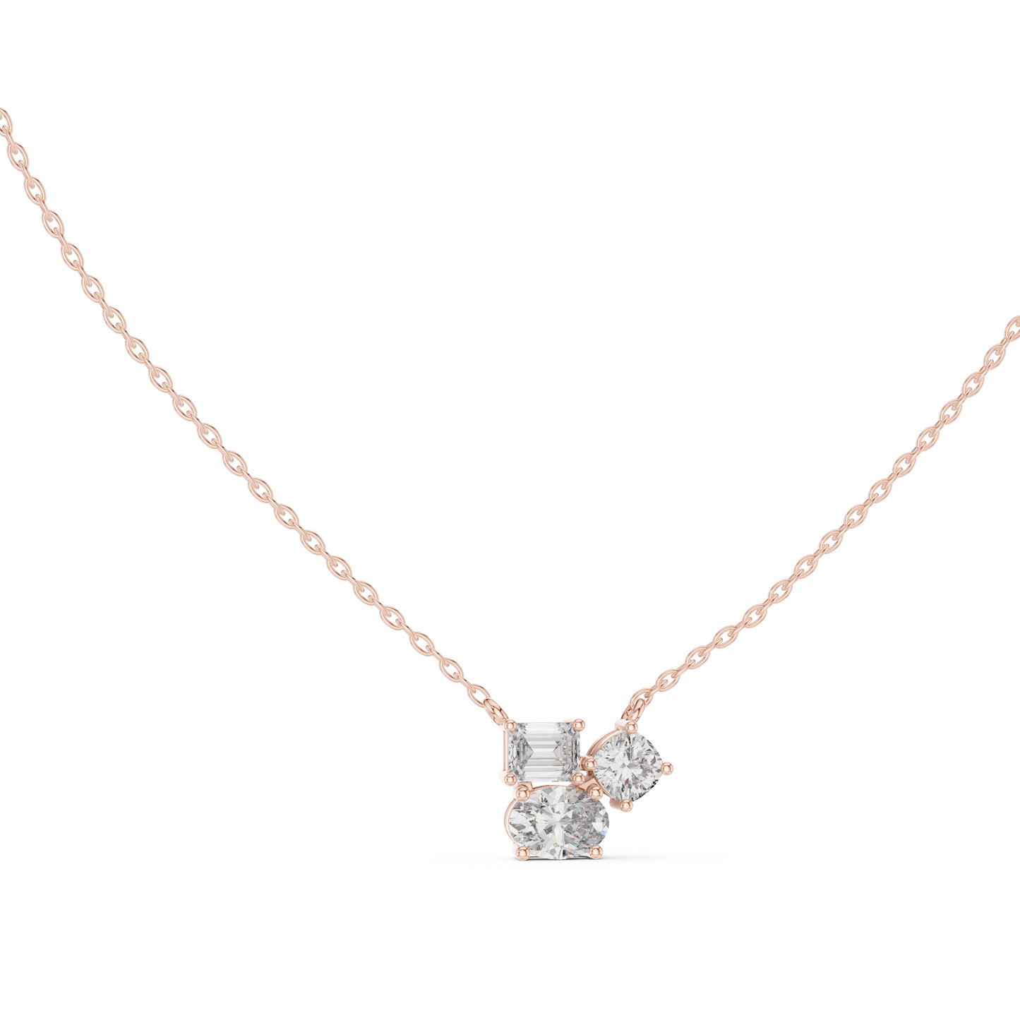 Luxury meets simplicity | stunning diamond pendant | designed to shine forever