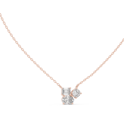 Luxury meets simplicity | stunning diamond pendant | designed to shine forever