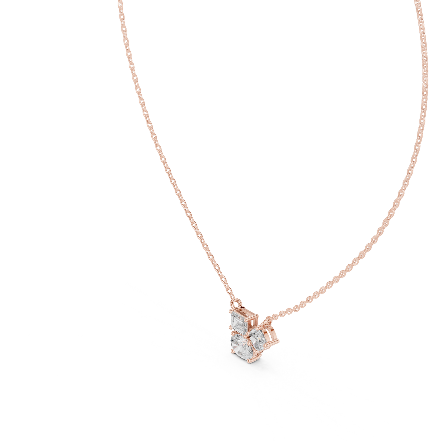 Luxury meets simplicity | stunning diamond pendant | designed to shine forever