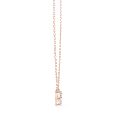 Luxury meets simplicity | stunning diamond pendant | designed to shine forever