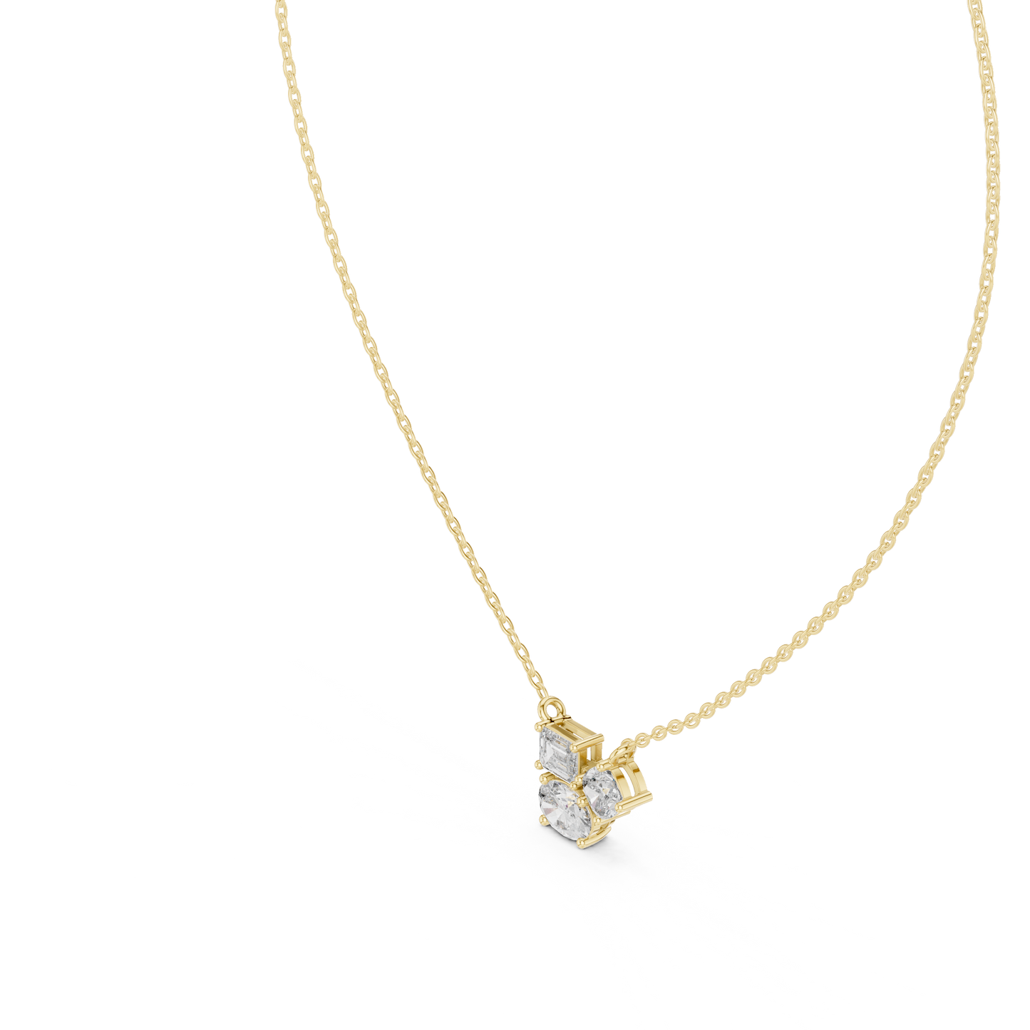 Luxury meets simplicity | stunning diamond pendant | designed to shine forever