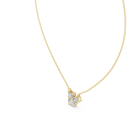 Luxury meets simplicity | stunning diamond pendant | designed to shine forever