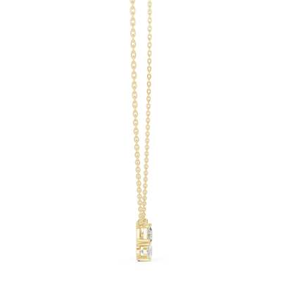 Luxury meets simplicity | stunning diamond pendant | designed to shine forever