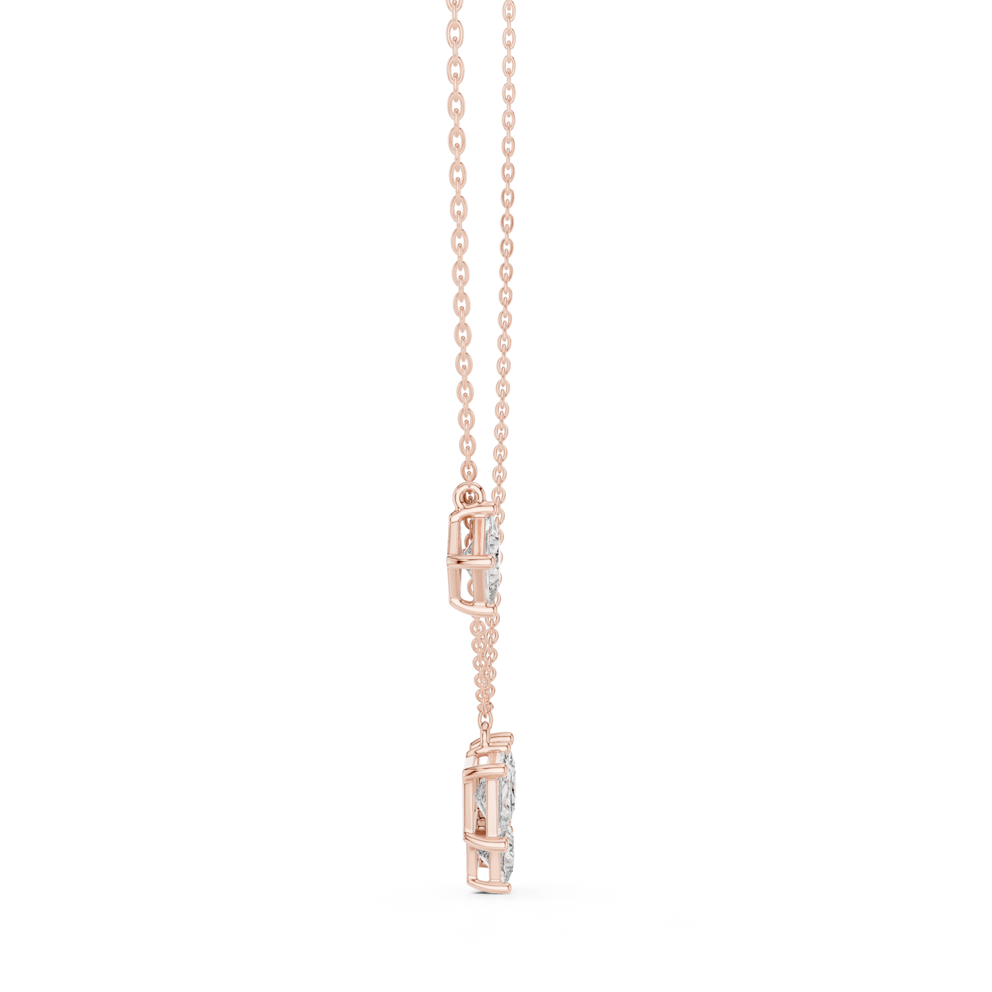 Minimal design maximum brilliance | stunning princess cut diamonds | perfect for modern graceful women