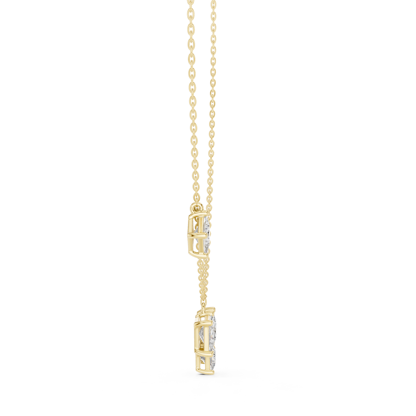 Minimal design maximum brilliance | stunning princess cut diamonds | perfect for modern graceful women