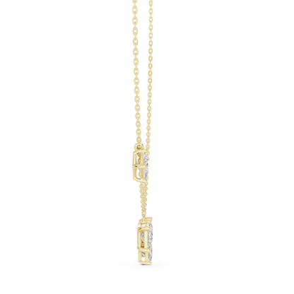 Minimal design maximum brilliance | stunning princess cut diamonds | perfect for modern graceful women