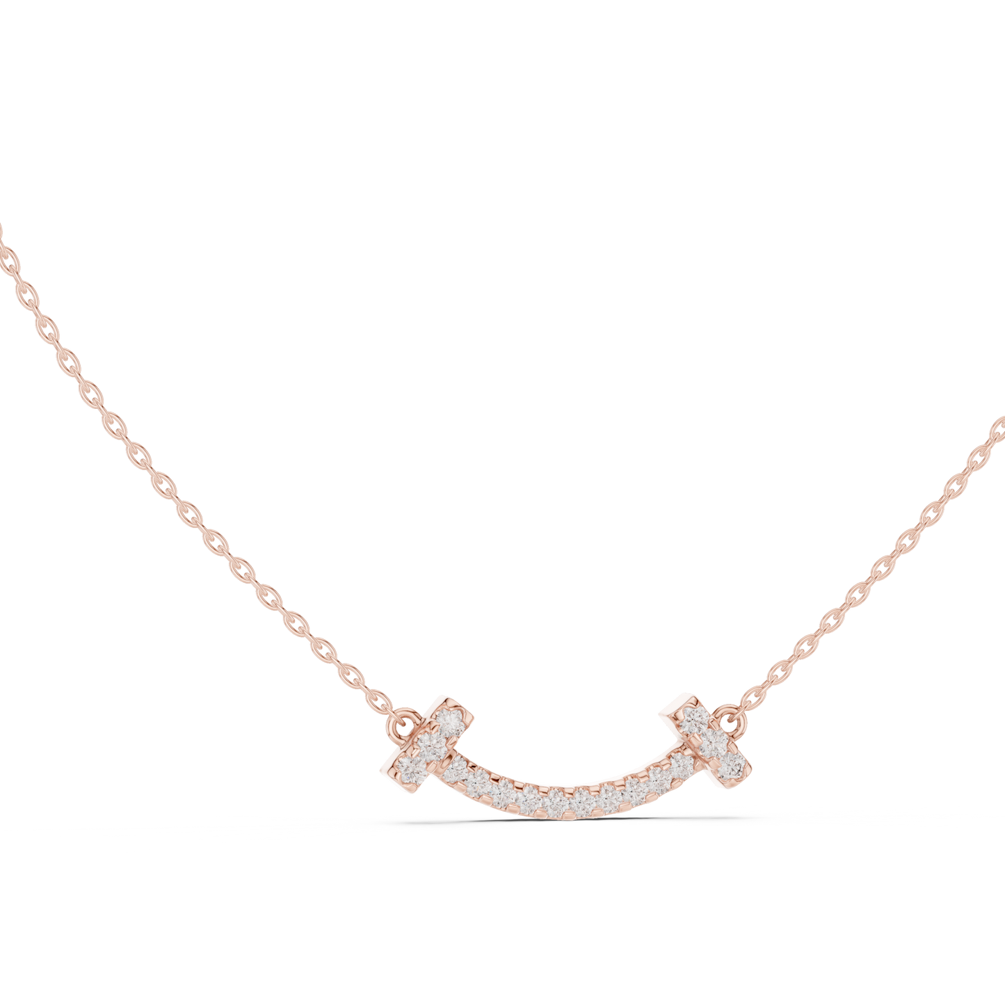 Curved Diamond Bar Pendant Modern Minimal Jewelry Design 925 Sterling Silver Timeless Luxury Necklace