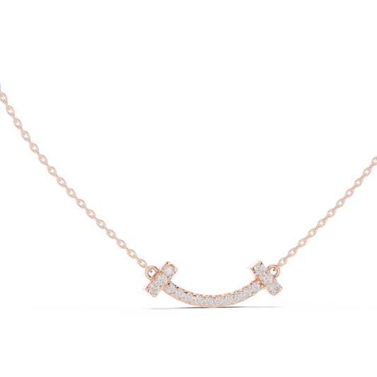 Curved Diamond Bar Pendant Modern Minimal Jewelry Design Solid Gold Timeless Luxury Necklace