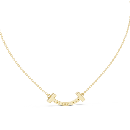 Curved Diamond Bar Pendant Modern Minimal Jewelry Design 925 Sterling Silver Timeless Luxury Necklace