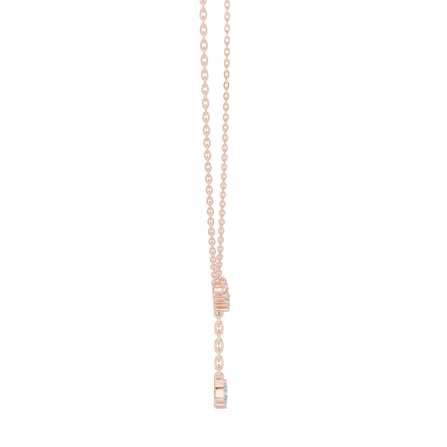 Sophisticated Y Diamond Chain | Graceful Drop Detailing | Luxury Bridal Fine Jewelry Collection