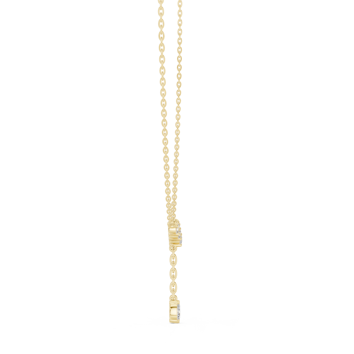 Sophisticated Y Diamond Chain | Graceful Drop Detailing | Luxury Bridal Fine Jewelry Collection