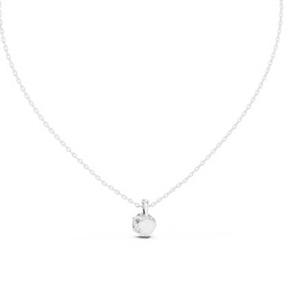 Pure diamond pendant masterpiece - designed for graceful beauty - that defines love strength forever