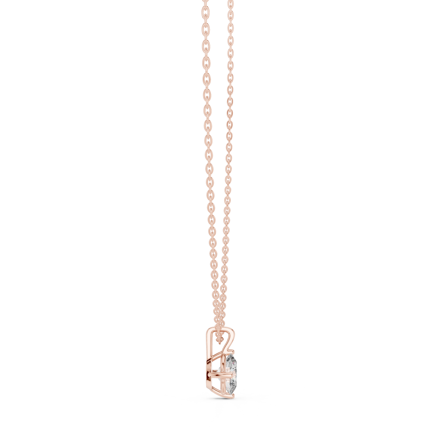 Signature diamond pendant elegance - Perfect for every occasion - A touch of timeless luxury