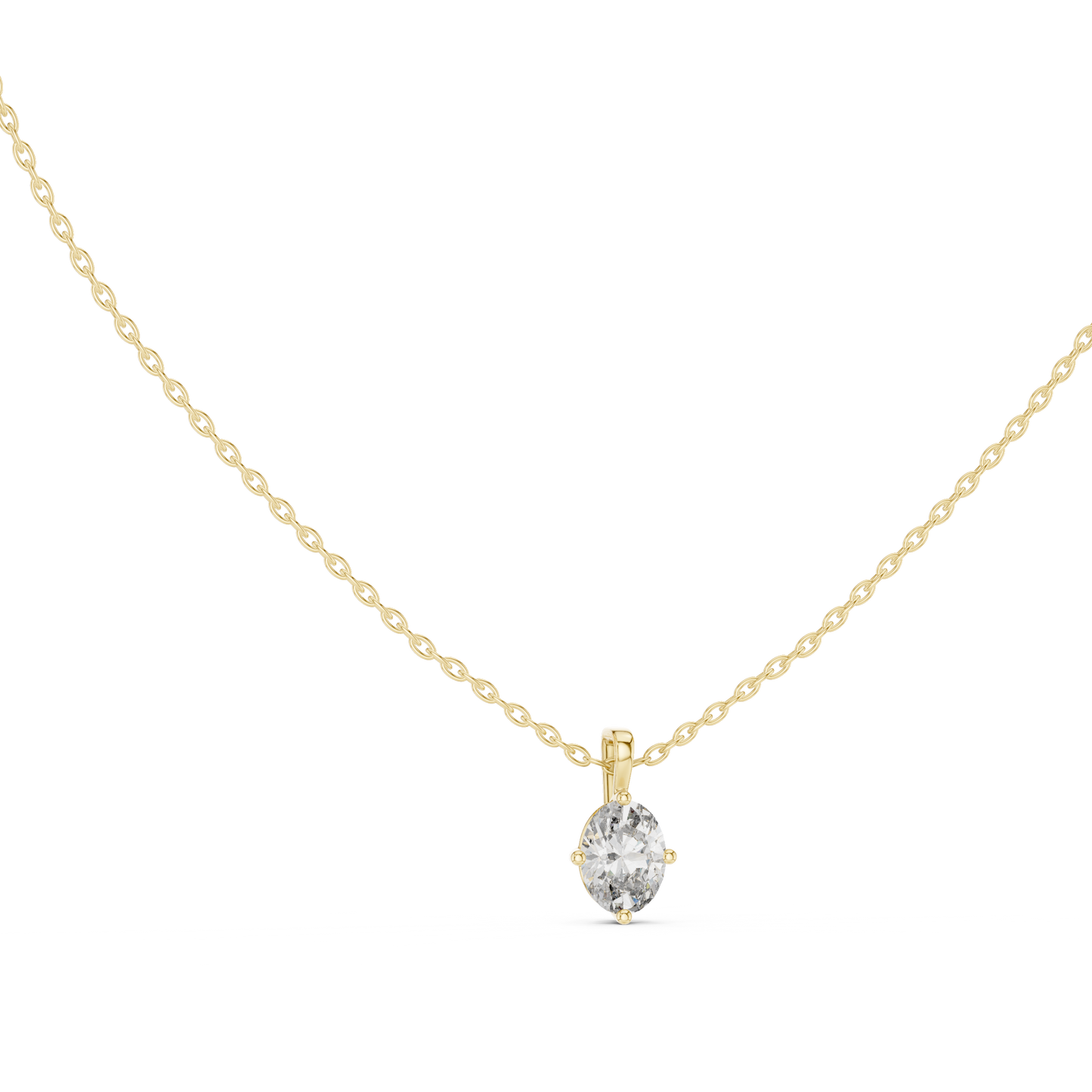 Signature diamond pendant elegance - Perfect for every occasion - A touch of timeless luxury