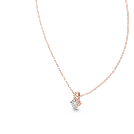 Sophisticated diamond necklace design | Lightweight gold luxury wear | An expression of refined elegance