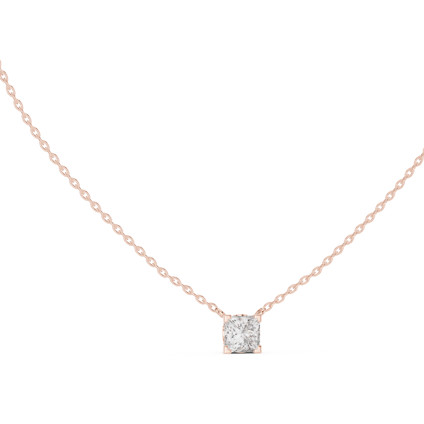 Fine gold diamond necklace | subtle sparkle premium finish | a signature of refined taste