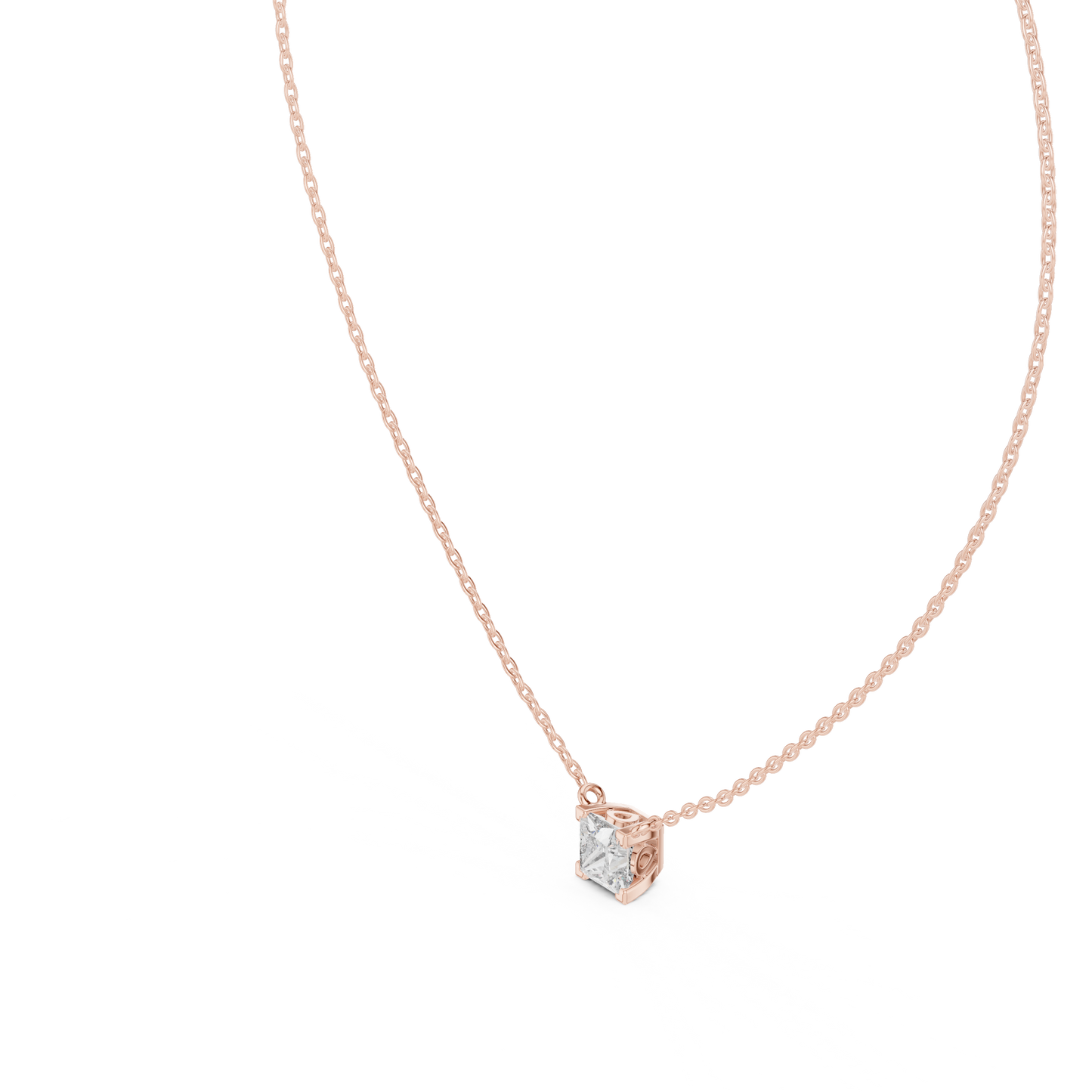 Fine gold diamond necklace | subtle sparkle premium finish | a signature of refined taste