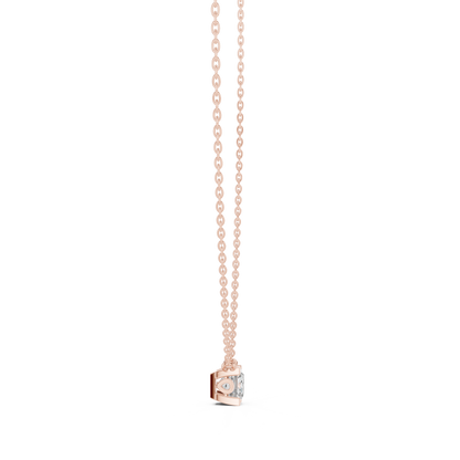 Fine gold diamond necklace | subtle sparkle premium finish | a signature of refined taste