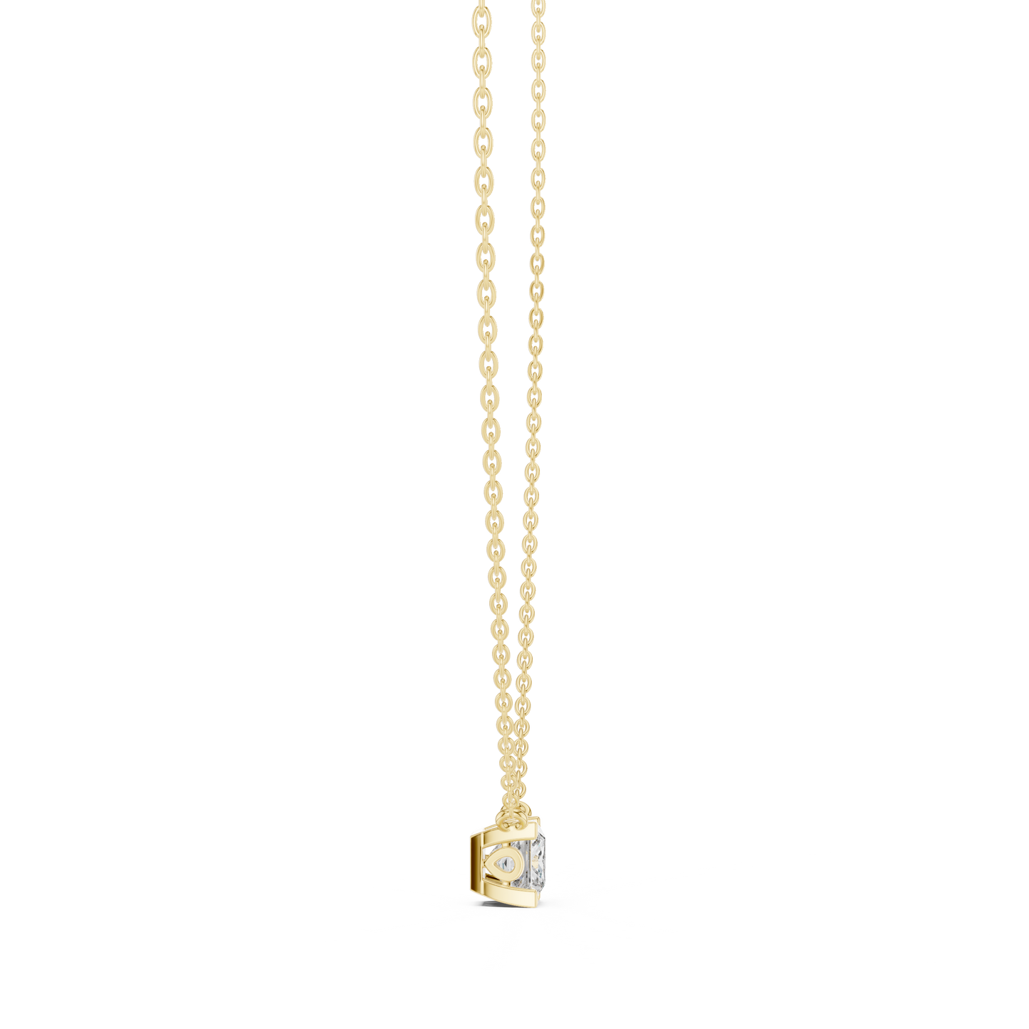 Fine gold diamond necklace | subtle sparkle premium finish | a signature of refined taste