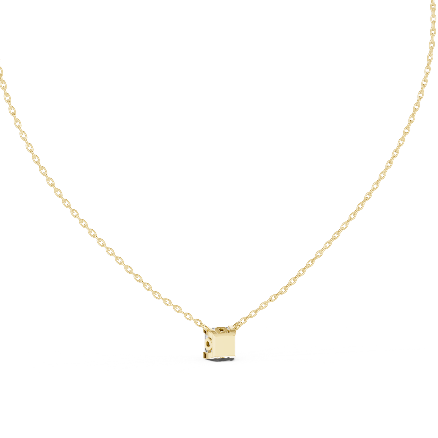 Fine gold diamond necklace | subtle sparkle premium finish | a signature of refined taste