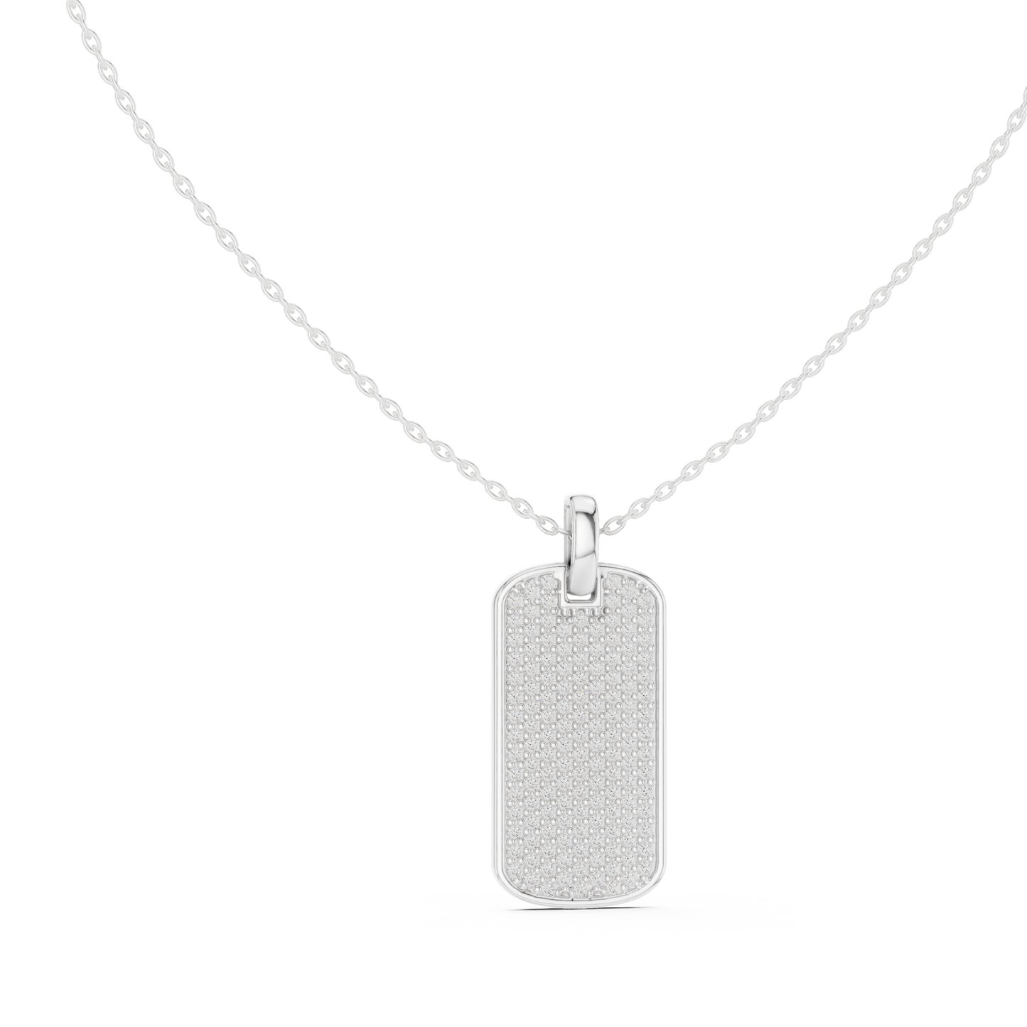 Exquisite Diamond Tag Pendant | Flawless Gold Metal Shine | Pure Luxury With Bold Identity