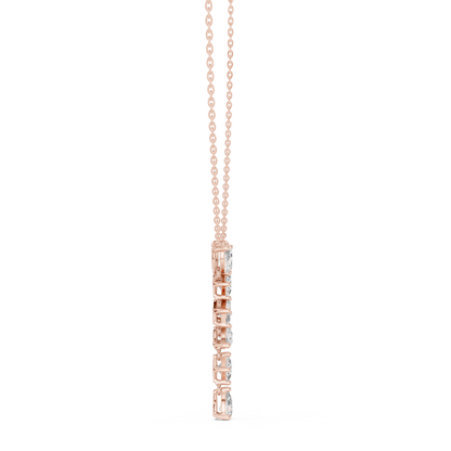 Sophisticated diamond necklace design | flawless stone setting artistry | enhancing confidence with timeless beauty