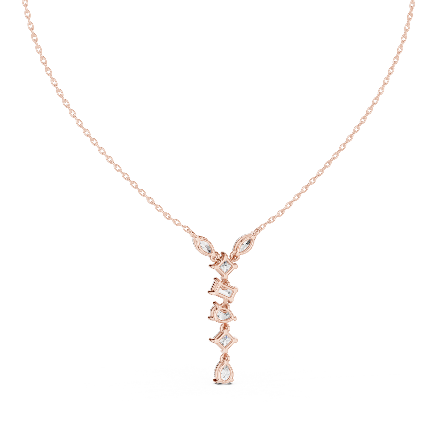 Sophisticated diamond necklace design | flawless stone setting artistry | enhancing confidence with timeless beauty