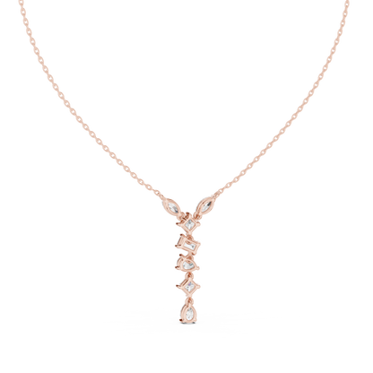 Sophisticated diamond necklace design | flawless stone setting artistry | enhancing confidence with timeless beauty