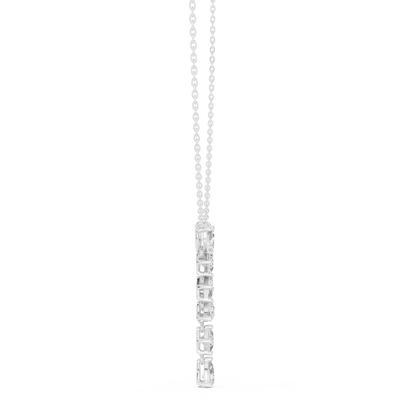 Sophisticated diamond necklace design | flawless stone setting artistry | enhancing confidence with timeless beauty