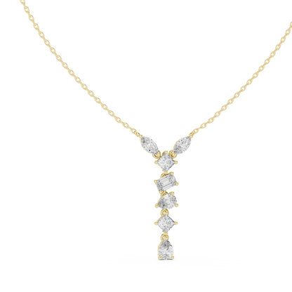 Sophisticated diamond necklace design | flawless stone setting artistry | enhancing confidence with timeless beauty